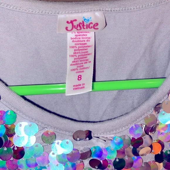 Girls Justice Formal Dress/Sweater Set - Picture 4 of 9